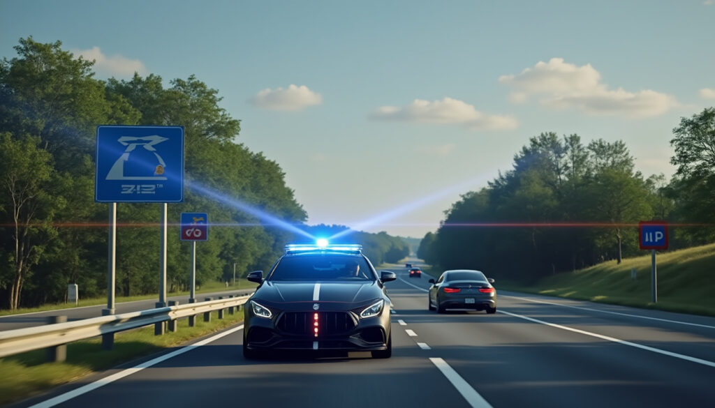 découvrez à quelle distance une voiture radar peut détecter et flasher les véhicules pour mieux comprendre les contrôles routiers et éviter les amendes.