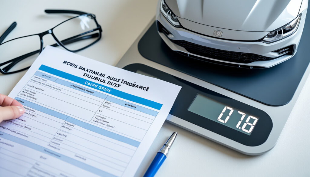 découvrez tout ce qu'il faut savoir sur le poids maximal autorisé d'un véhicule indiqué dans la case f2 de la carte grise, pour mieux comprendre les limites légales et assurer la conformité de votre voiture.