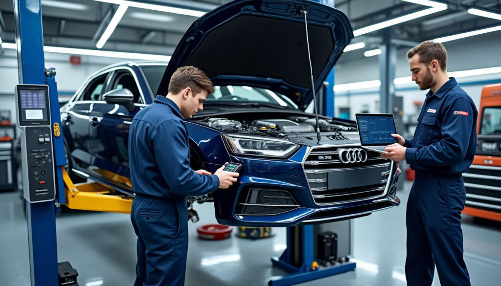 découvrez les causes courantes des dysfonctionnements de la propulsion audi et les solutions efficaces proposées en atelier pour réparer votre véhicule rapidement.
