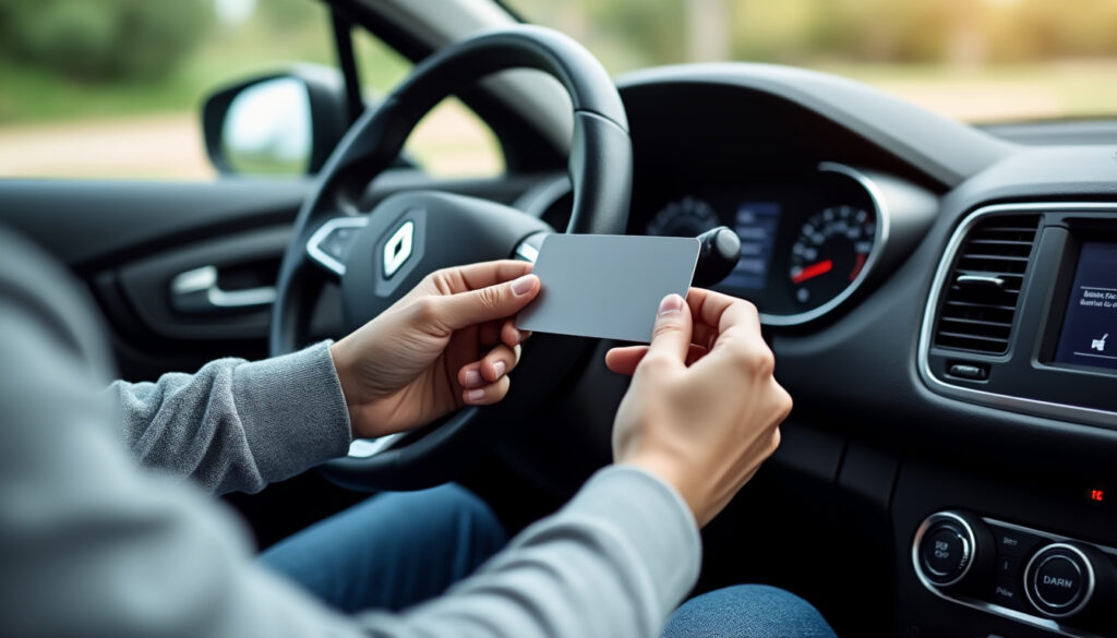 découvrez comment démarrer une clio 4 avec la clé de secours : étapes simples, emplacement du lecteur et conseils pratiques en cas de pile déchargée.